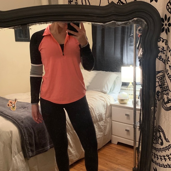Jackets & Blazers - Athletic Compression Half Zip Jacket